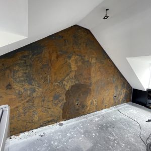 Decoratieve technieken. Stukadoor.